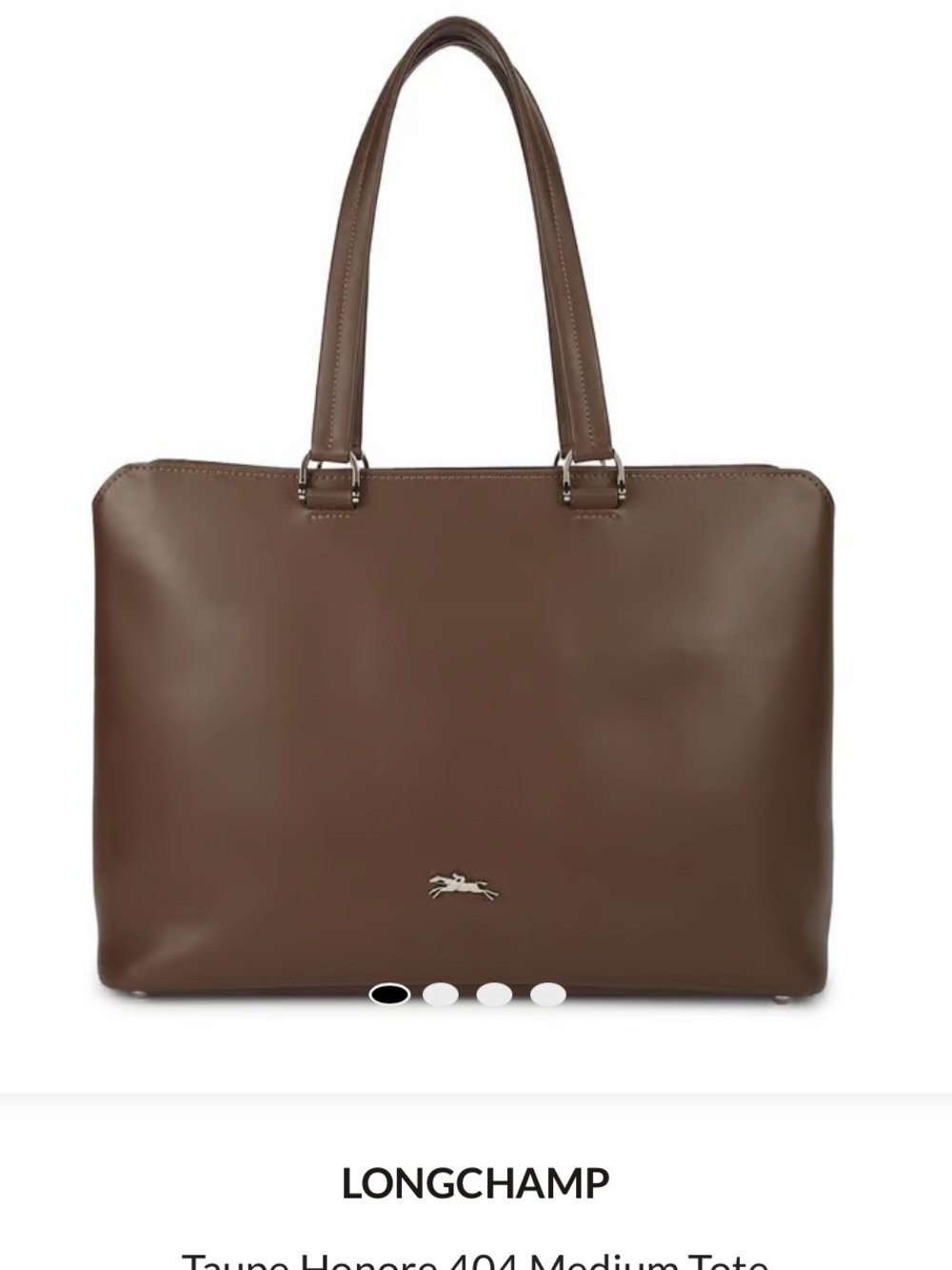 Longchamp Honore Tote-Taupe